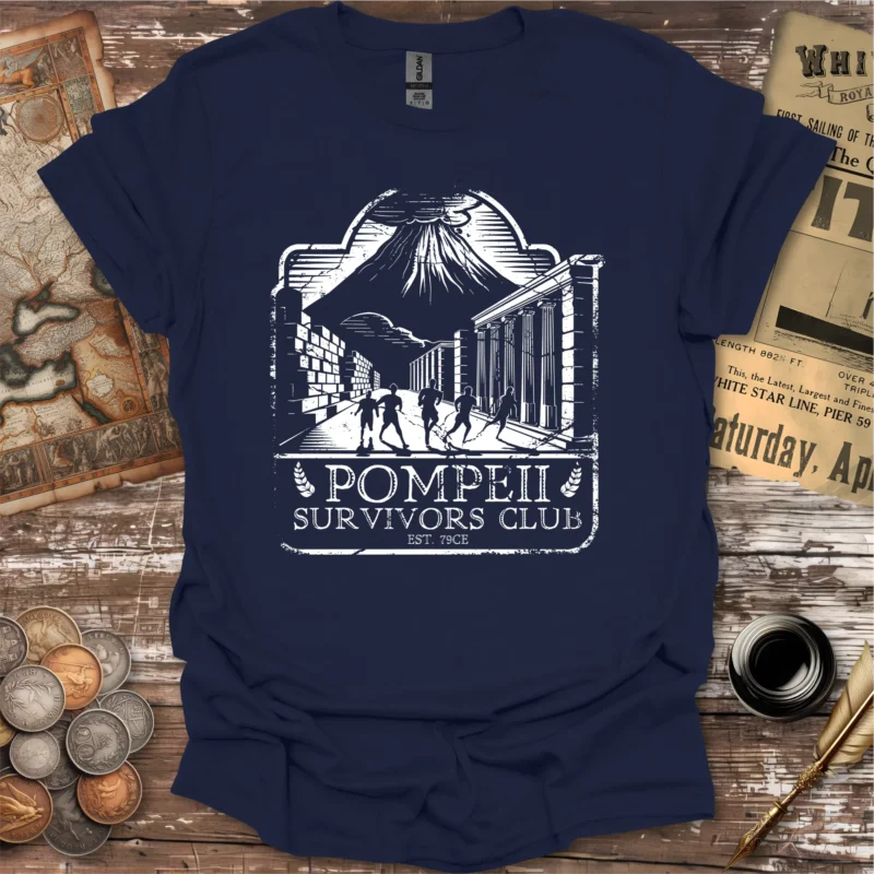 Pompeii Survivors Club T-shirt