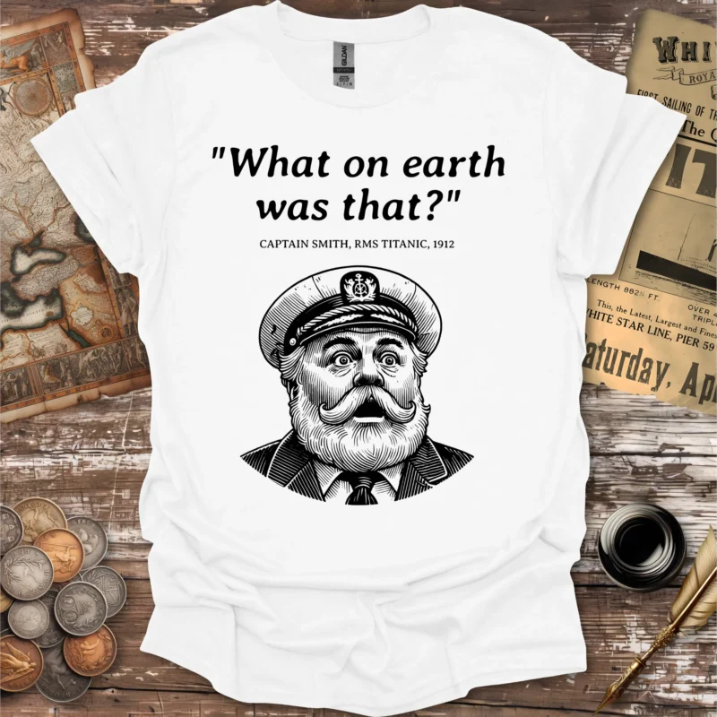Titanic Captain Smith Quote T-shirt
