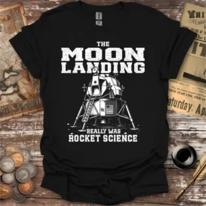 The Moon Landing Really Was Rocket Science T-shirt