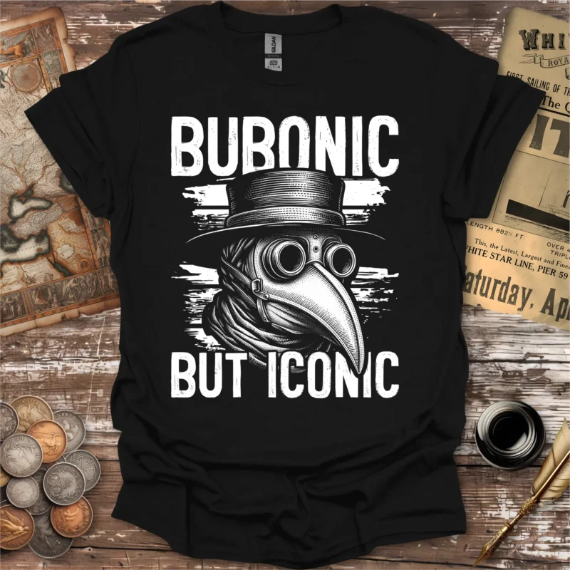Black Death Bubonic But Iconic T-shirt