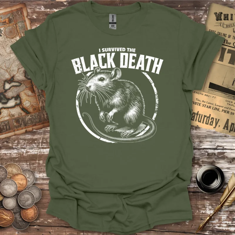 I Survived The Black Death T-shirt