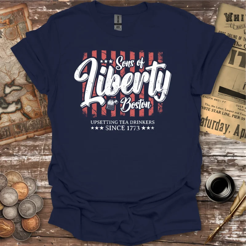 Boston Tea Party Sons Of Liberty T-shirt
