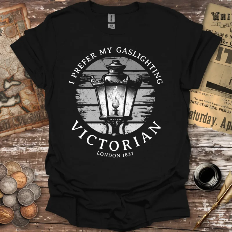 Victorian London Gaslighting T-shirt