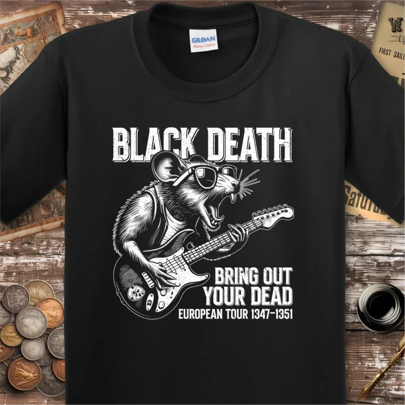 Black Death European Tour Kids T-shirt