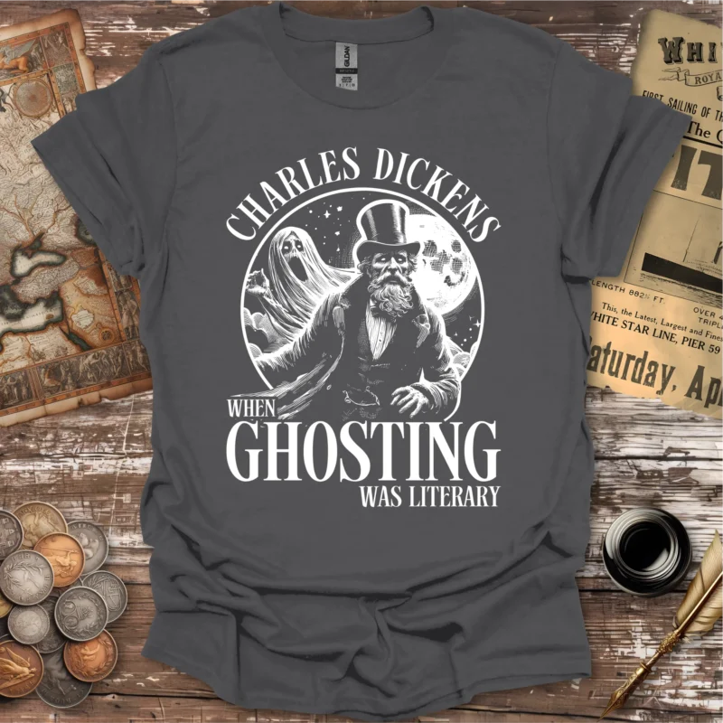 Charles Dickens Ghosting T-shirt