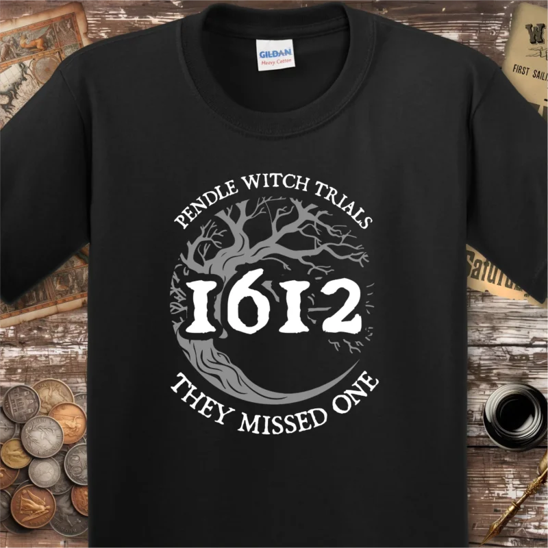 Pendle Witch Trials 1612 They Missed One Kids T-shirt