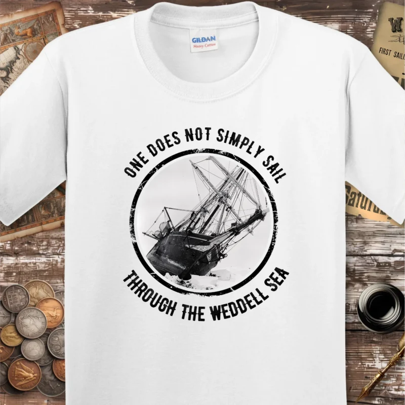 Shackleton Endurance Weddell Sea Kids T-shirt