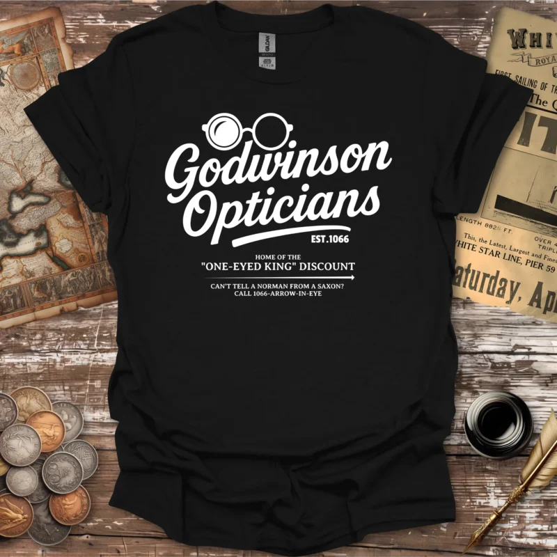 Godwinson Opticians Battle Of Hastings T-shirt