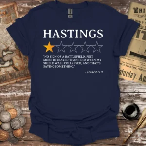 Hastings Review By Harold II T-shirt