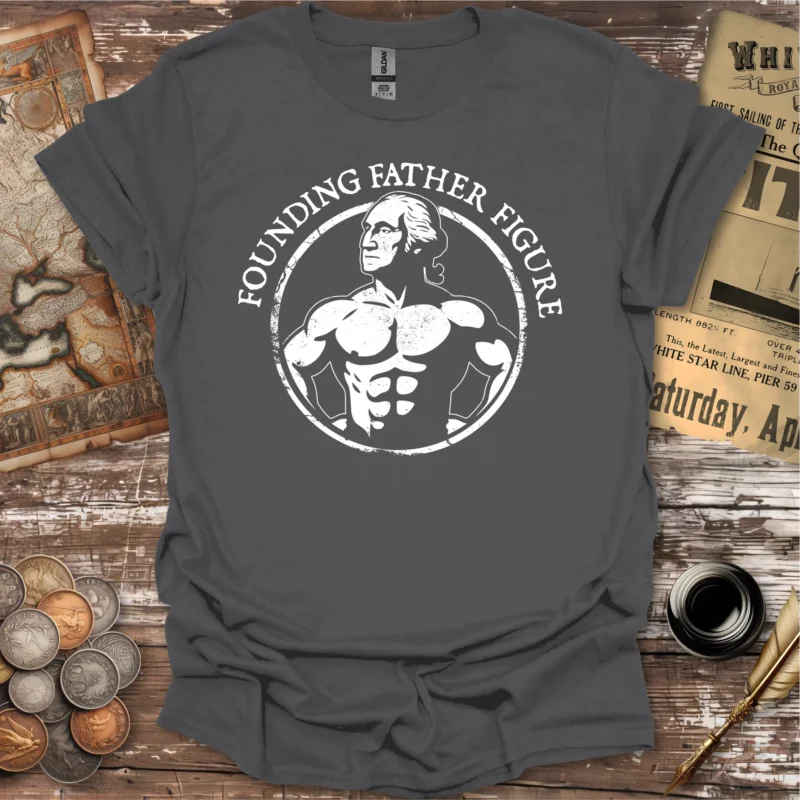 George Washington Founding Father Figure Buff T-shirt