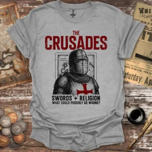 The Crusades Swords And Religion T-shirt
