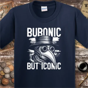Black Death Bubonic But Iconic Kids T-shirt