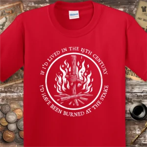 Burned At The Stake Kids T-shirt