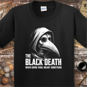 Black Death Going Viral Kids T-shirt