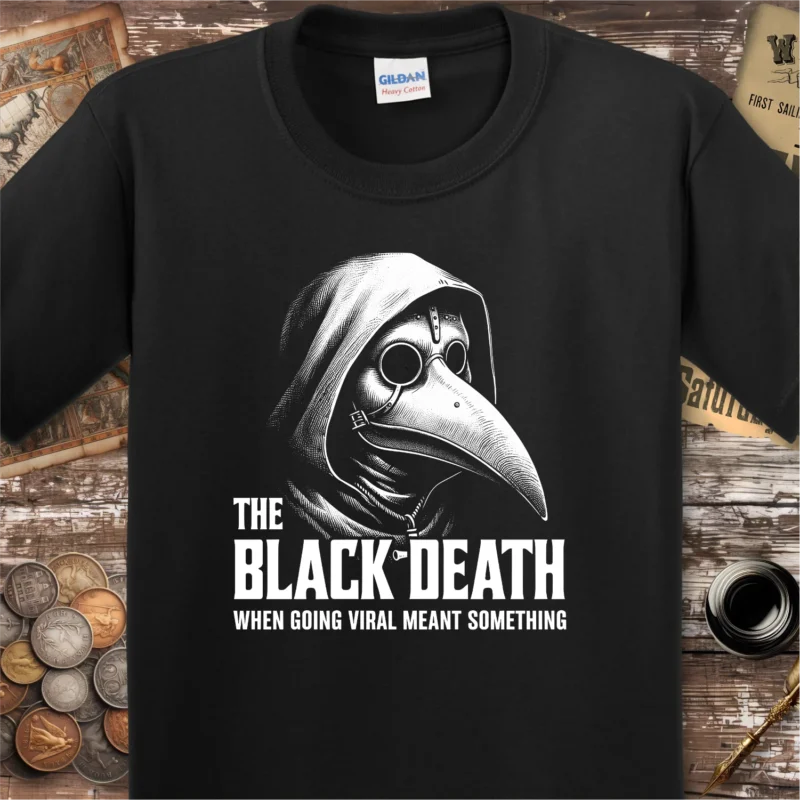 Black Death Going Viral Kids T-shirt