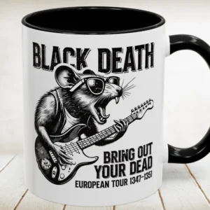 Black Death European Tour Accent Mug