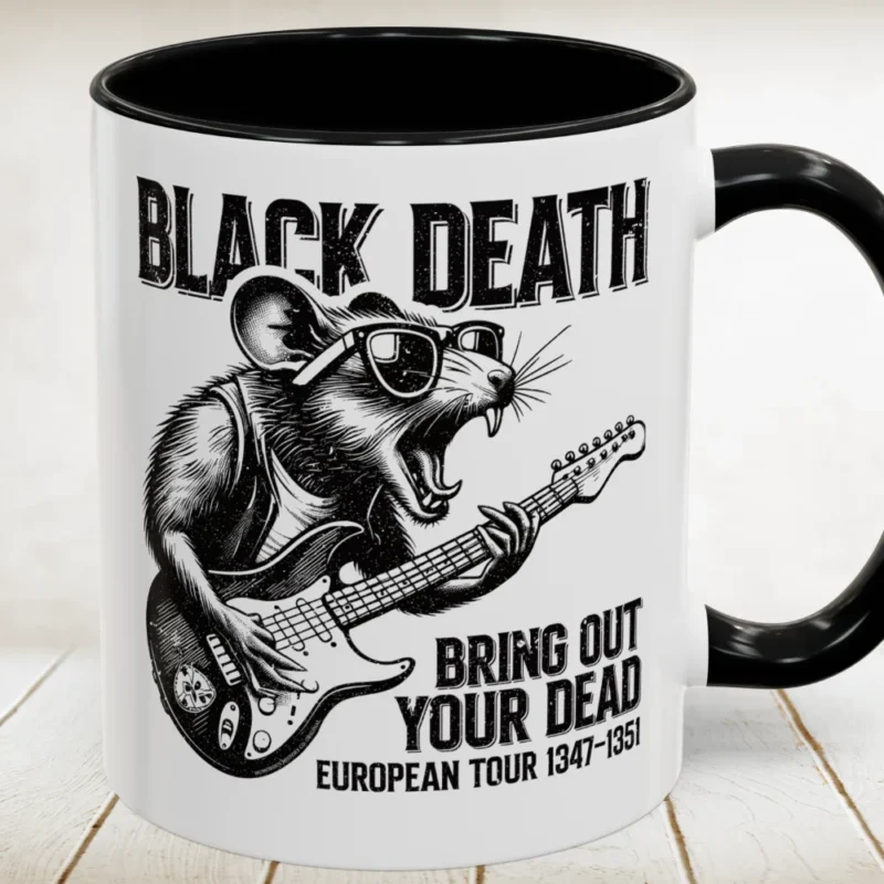 Black Death European Tour Accent Mug