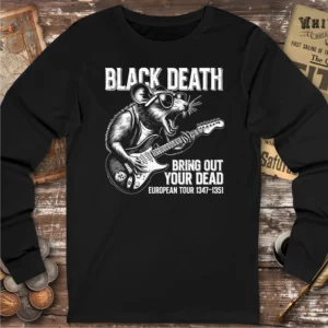 Black Death European Tour Long Sleeve T-shirt