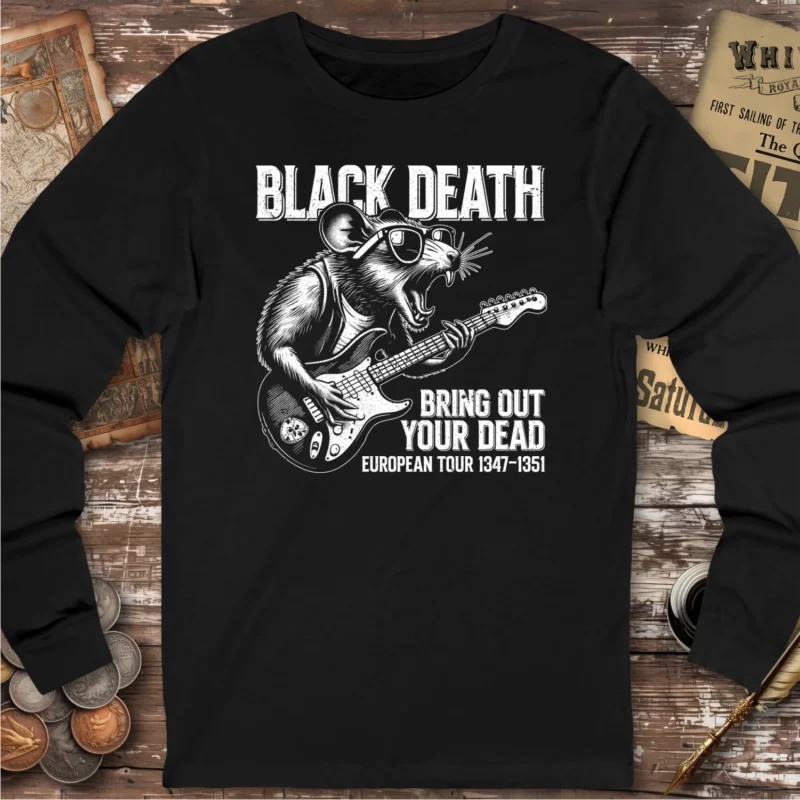Black Death European Tour Long Sleeve T-shirt
