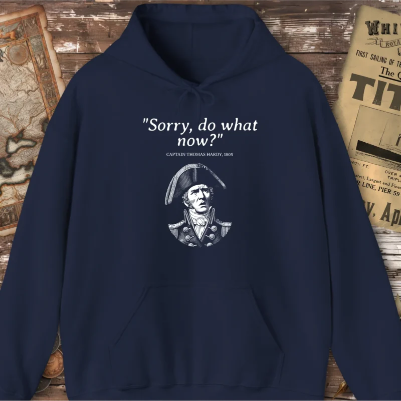 Nelson Thomas Hardy Quote Hoodie