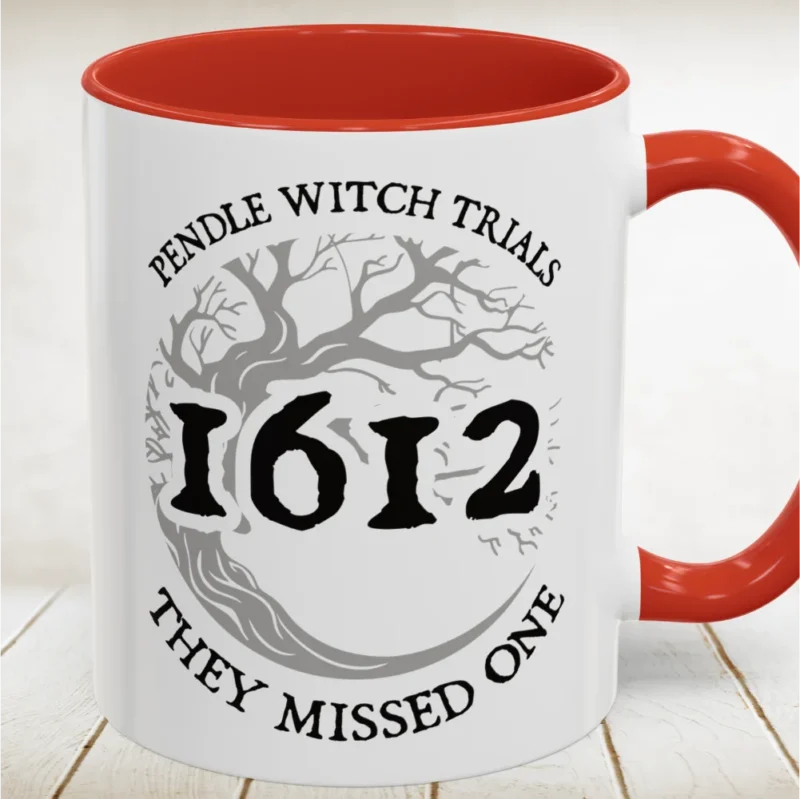 Pendle Witch Trials 1612 They Missed One Accent Mug - Image 2