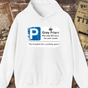 Richard III Car Park Sign Hoodie