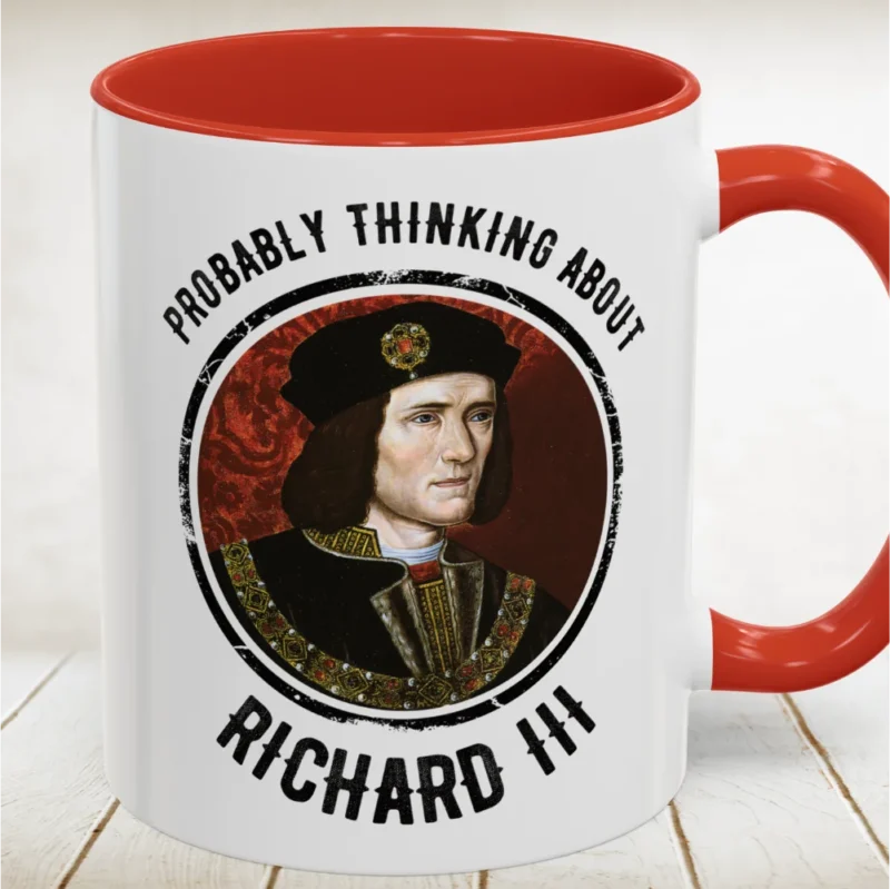 Probably Thinking About Richard III Accent Mug - Image 2