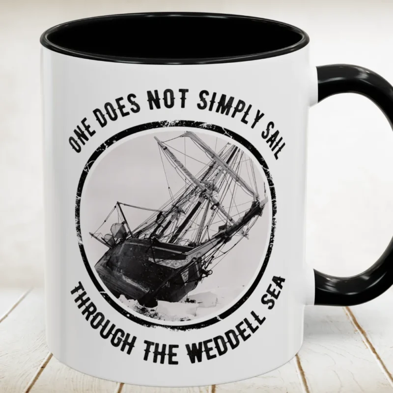 Shackleton Endurance Weddell Sea Accent Mug