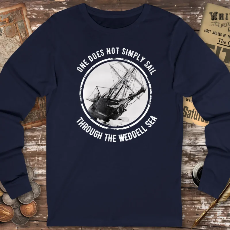Shackleton Endurance Weddell Sea Long Sleeve T-shirt