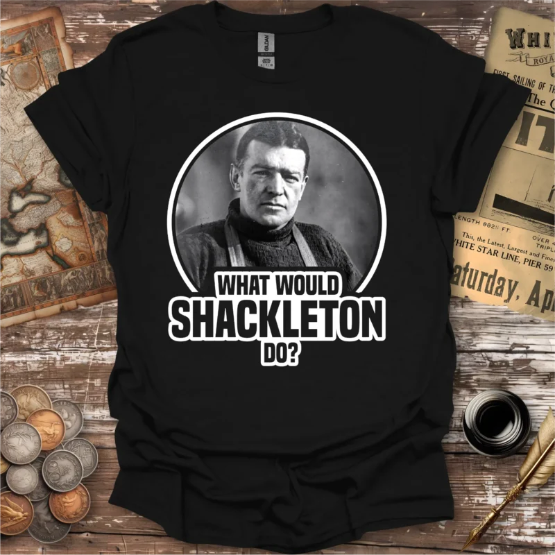 What Would Shackleton Do Photo T-shirt