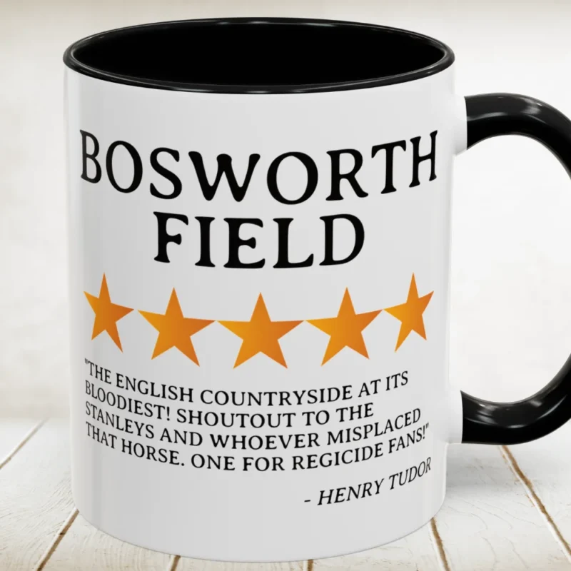 Bosworth Field Review by Henry Tudor Accent Mug