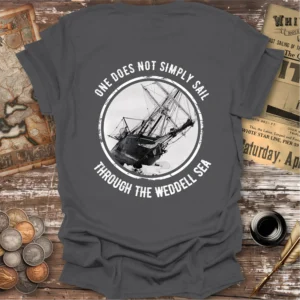 Shackleton Endurance Weddell Sea T-shirt, Back Print