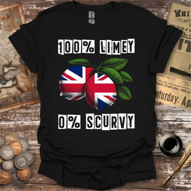 100% Limey 0% Scurvy T-shirt