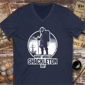 What Would Shackleton Do V-neck T-shirt