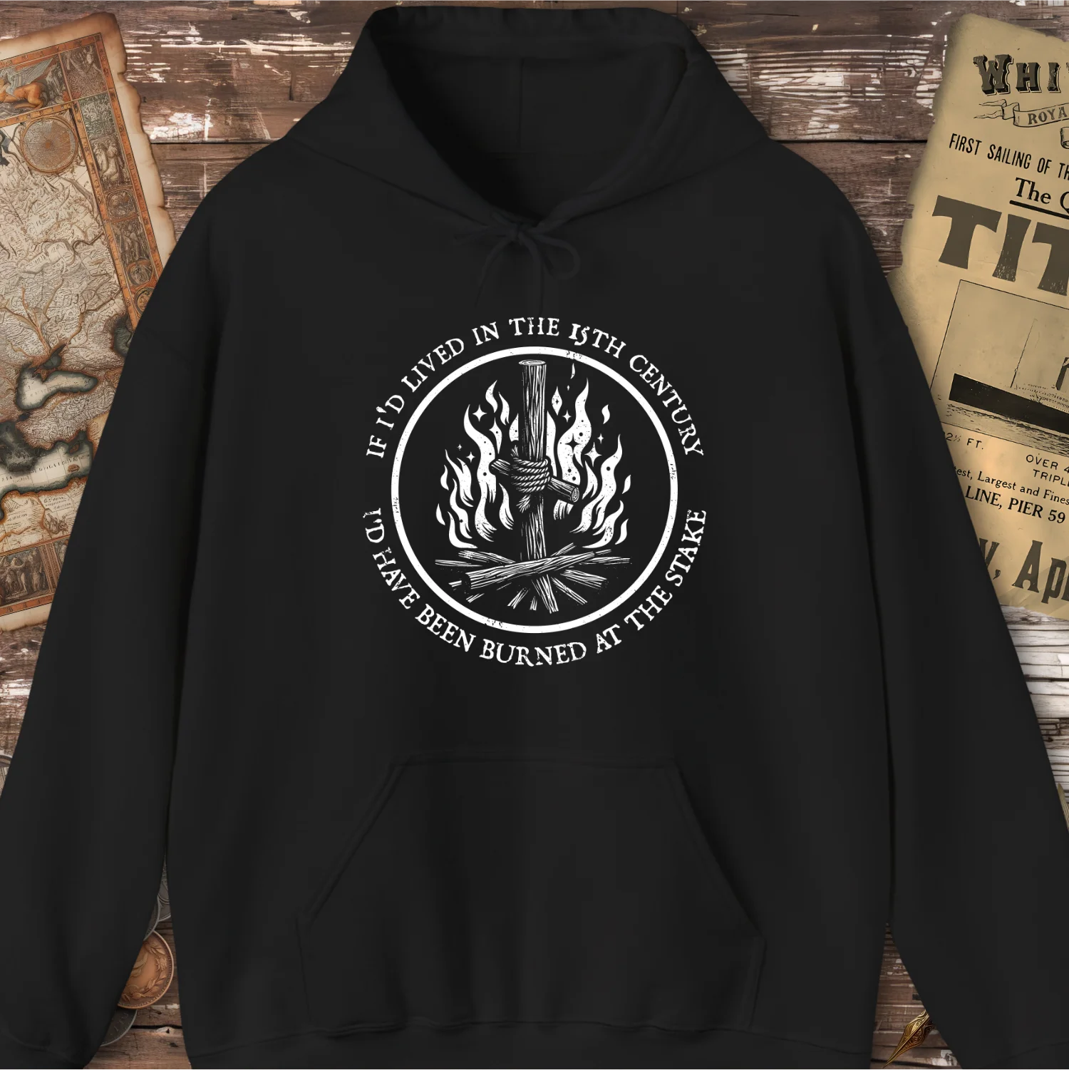 Burned At The Stake Hoodie