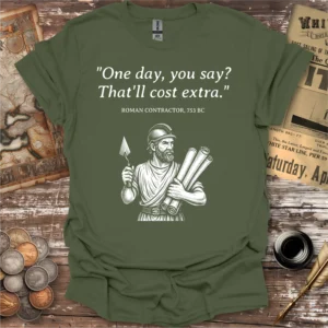 Rome Wasn't Built In A Day Roman Contractor Quote