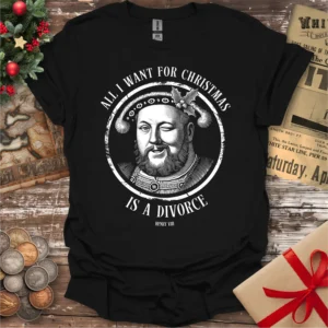 Henry VIII Christmas T-shirt