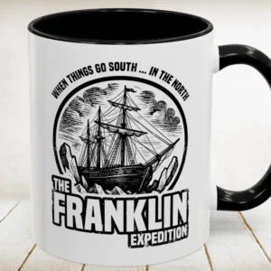 Franklin Expedition When Things Go South Accent Mug