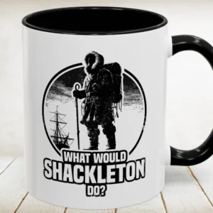 What Would Shackleton Do Accent Mug