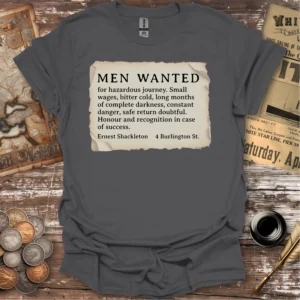 Shackleton Endurance Newspaper Advert T-shirt
