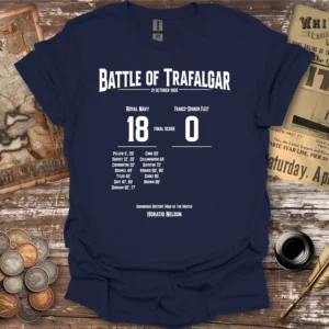 Battle Of Trafalgar Football Match T-shirt