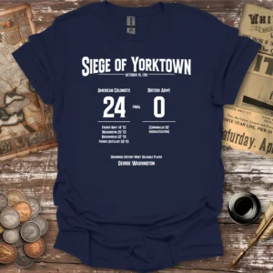 Siege Of Yorktown Football Match T-shirt