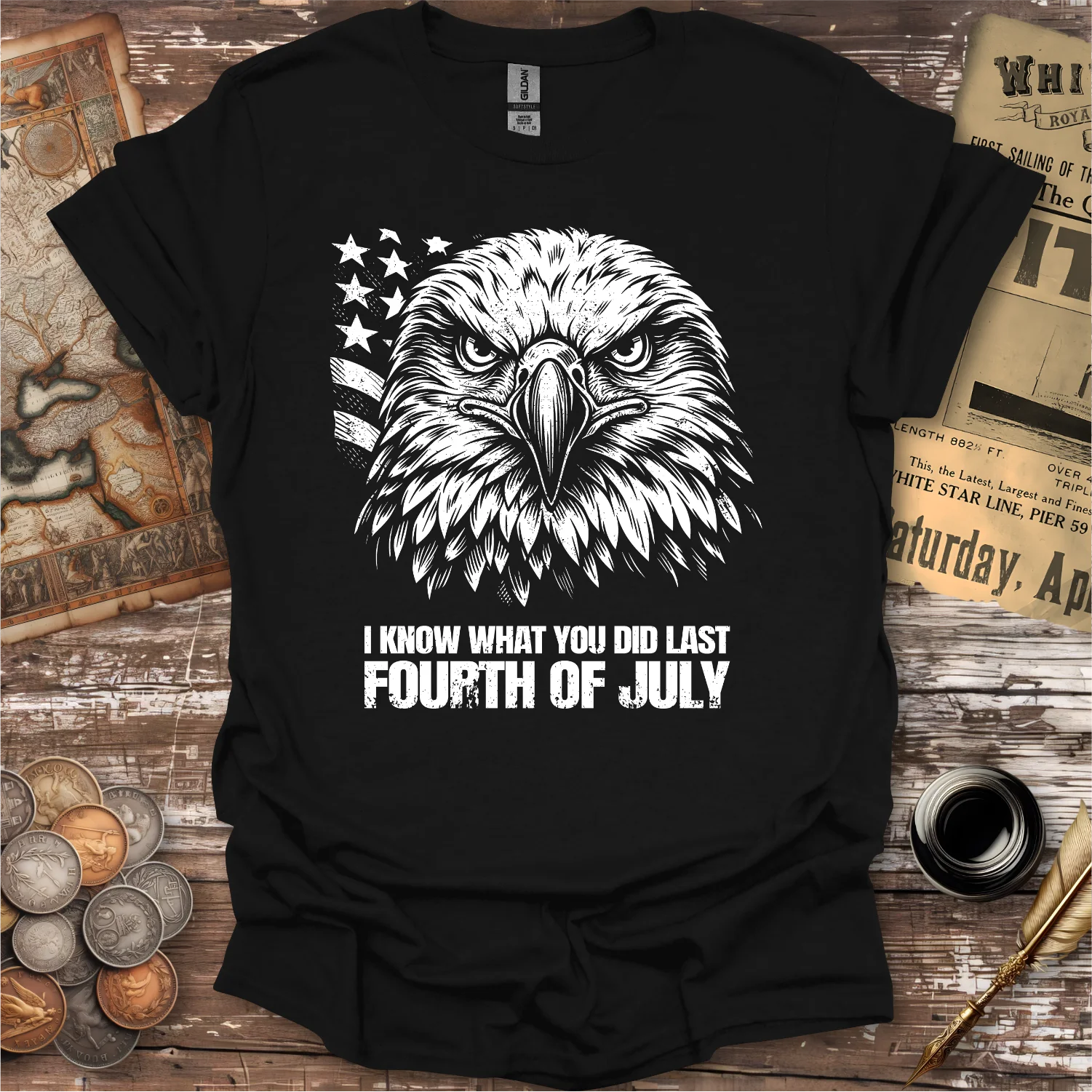 I Know What You Did Last Fourth Of July T-shirt