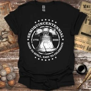 Semiquincentennial Hard To Spell T-shirt