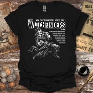 Witchfinders Now That's What I Call Heresy T-shirt