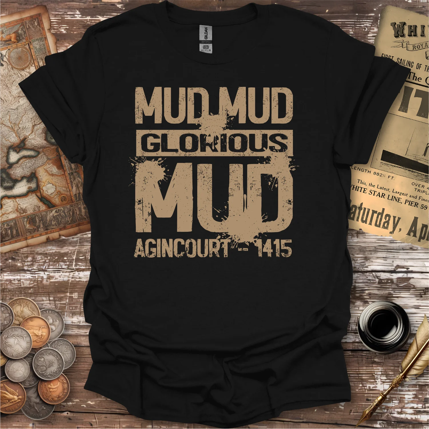 Agincourt Glorious Mud T-shirt