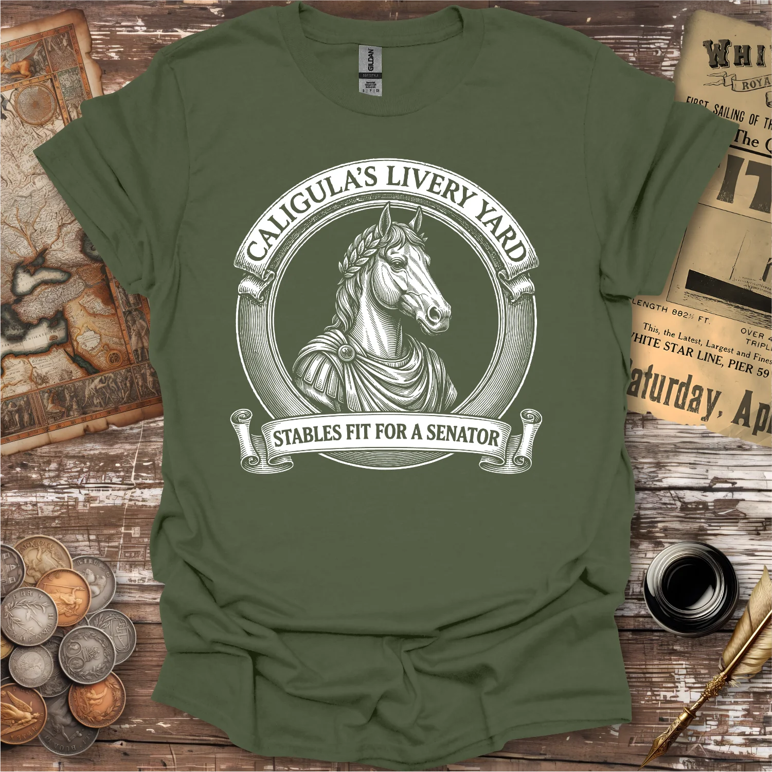 Caligula's Livery Yard T-shirt