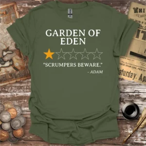 Garden Of Eden Review T-shirt