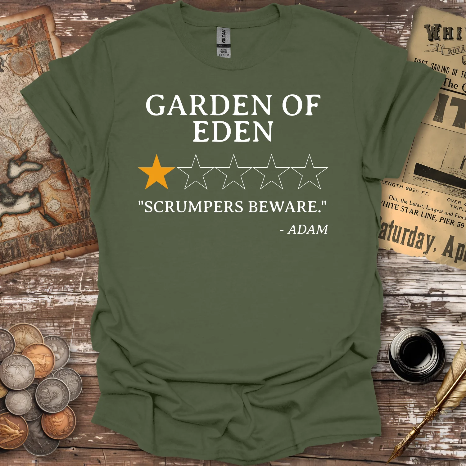 Garden Of Eden Review T-shirt