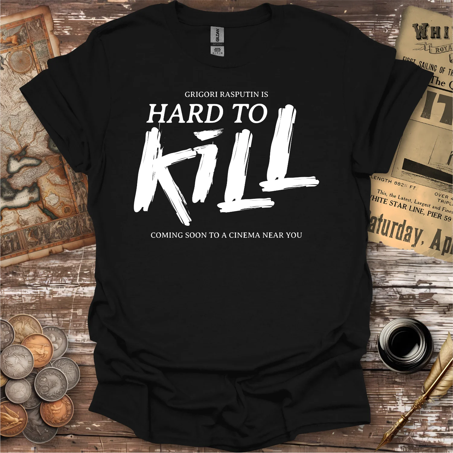 Rasputin Hard To Kill T-shirt